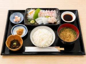 奄美魚匠の刺身定食