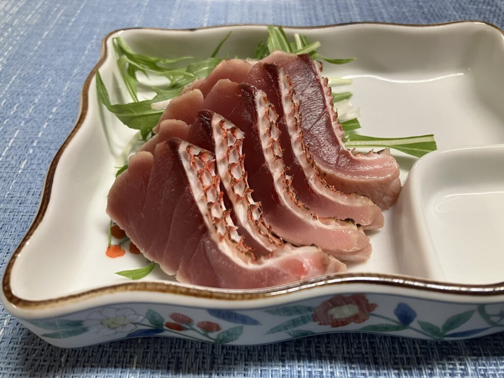 ハチビキの刺身