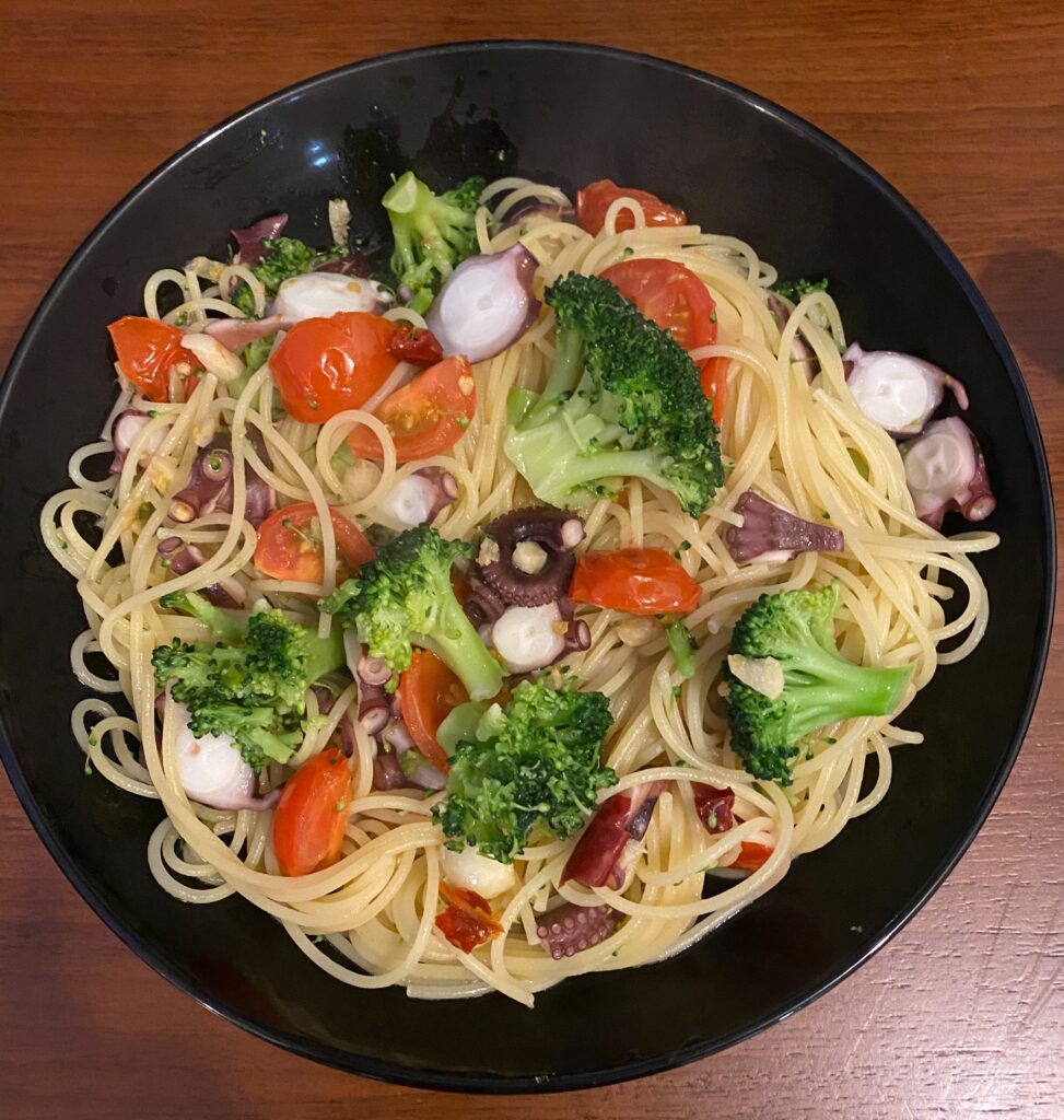 タコパスタ